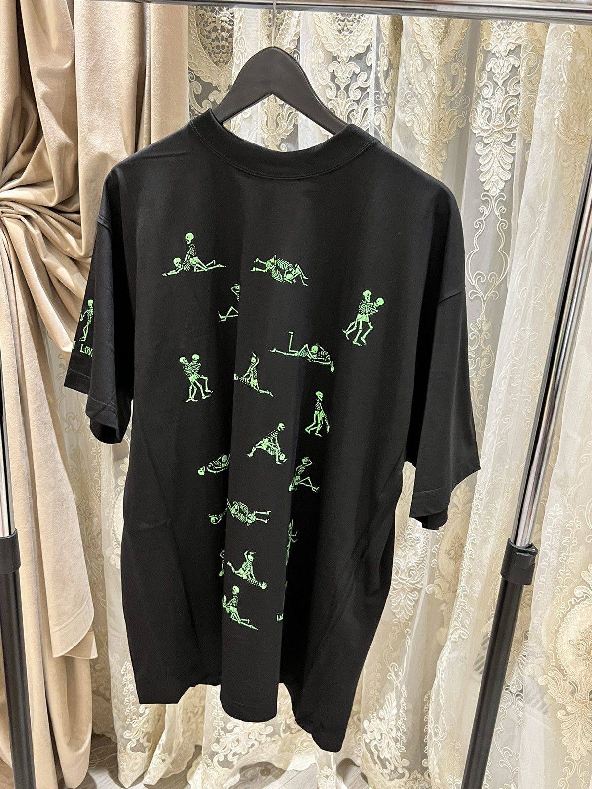 Band Tees 🩸RARE🩸Vintage 90s Sex Skeleton Skull Sex Position T Shirt Size US XL / EU 56 / 4 - 4 Thumbnail