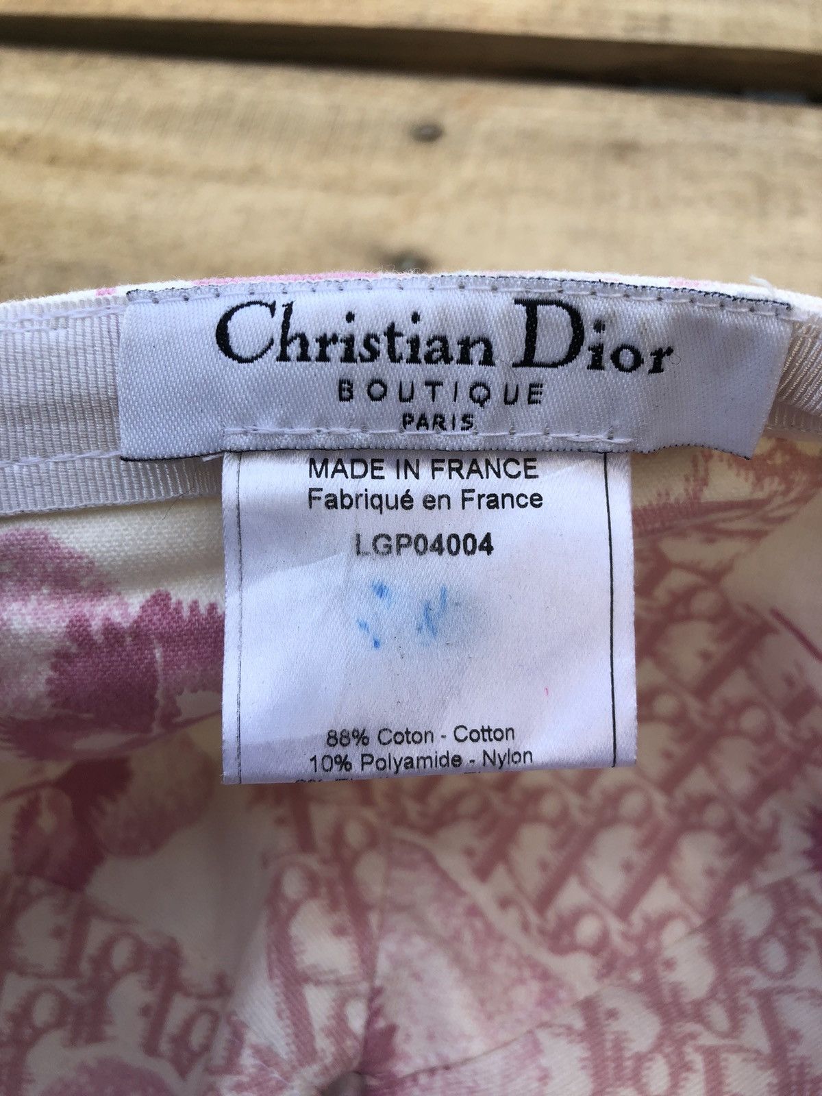 Christian Dior Monsieur Vintage Christian Dior FullPrint Hats Size ONE SIZE - 4 Thumbnail