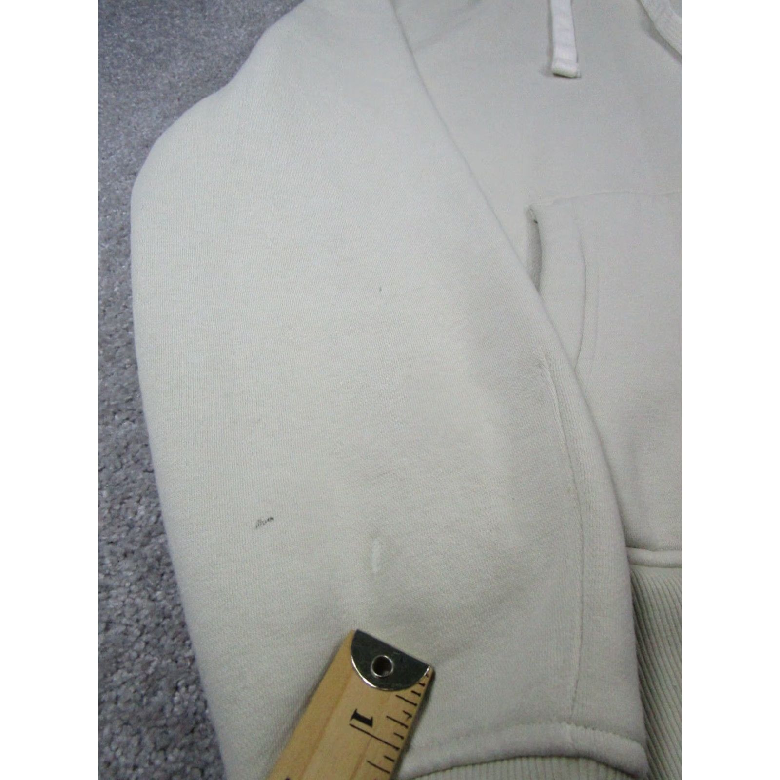 Everlane Everlane Hoodie Womens XS Biege Fleece Pullover Size XS / US 0-2 / IT 36-38 - 4 Thumbnail