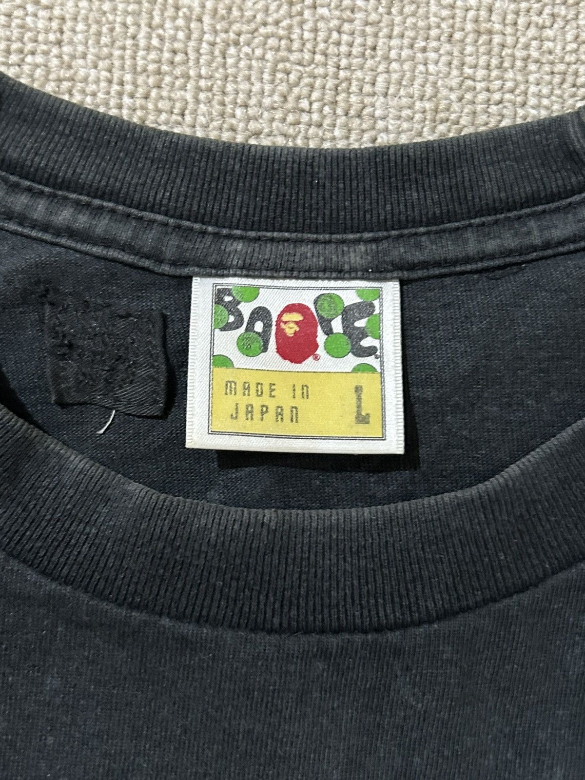 Bape Fire Camo College Tee Size US L / EU 52-54 / 3 - 7 Thumbnail