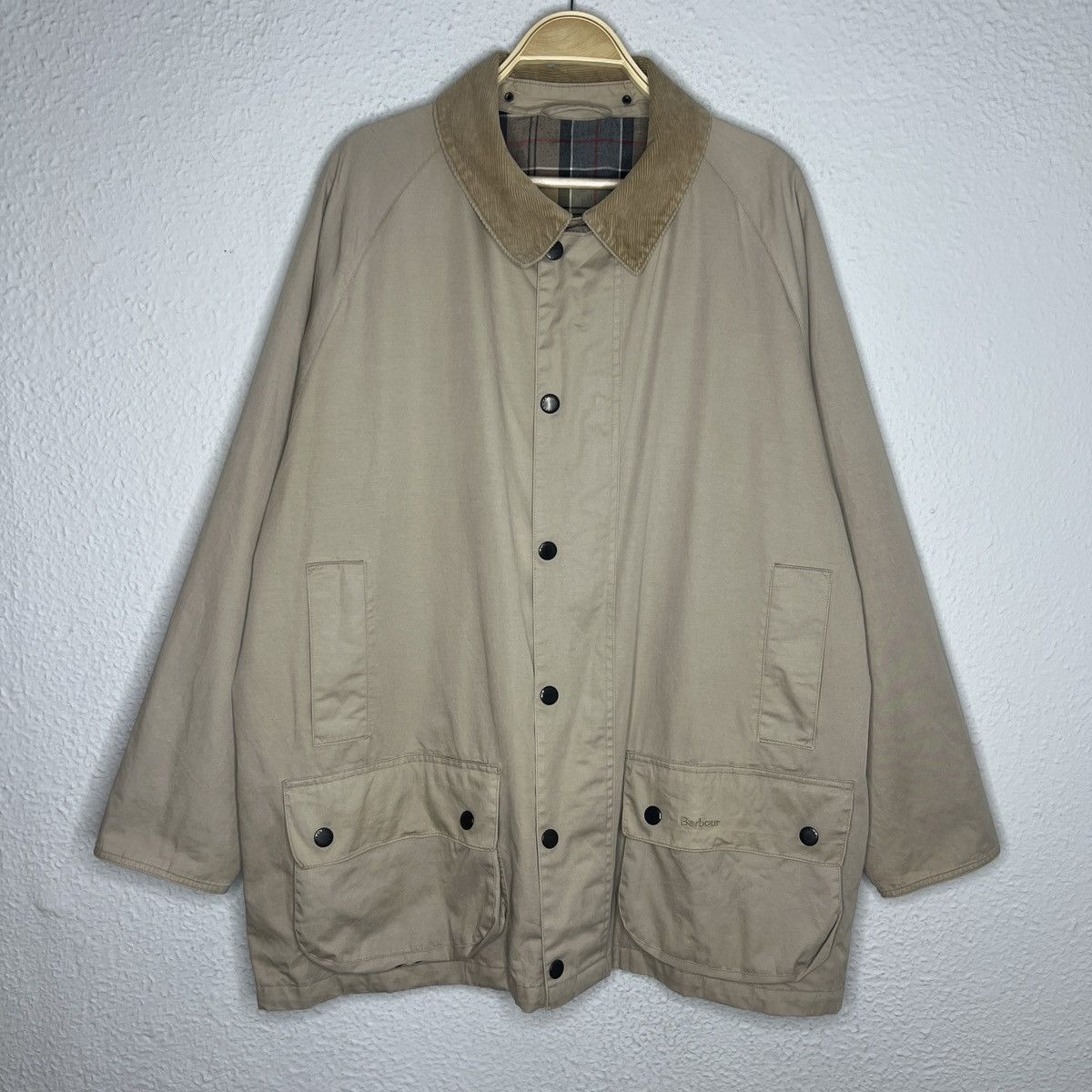 Barbour Barbour Beaufort Waxed Jacket Coat Beige A963 L/W Size US XL / EU 56 / 4 - 3 Thumbnail