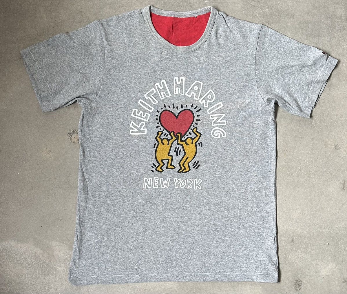 Keith Haring VINTAGE KEITH HARING NEW YORK TEE Size US M / EU 48-50 / 2 - 1 Thumbnail