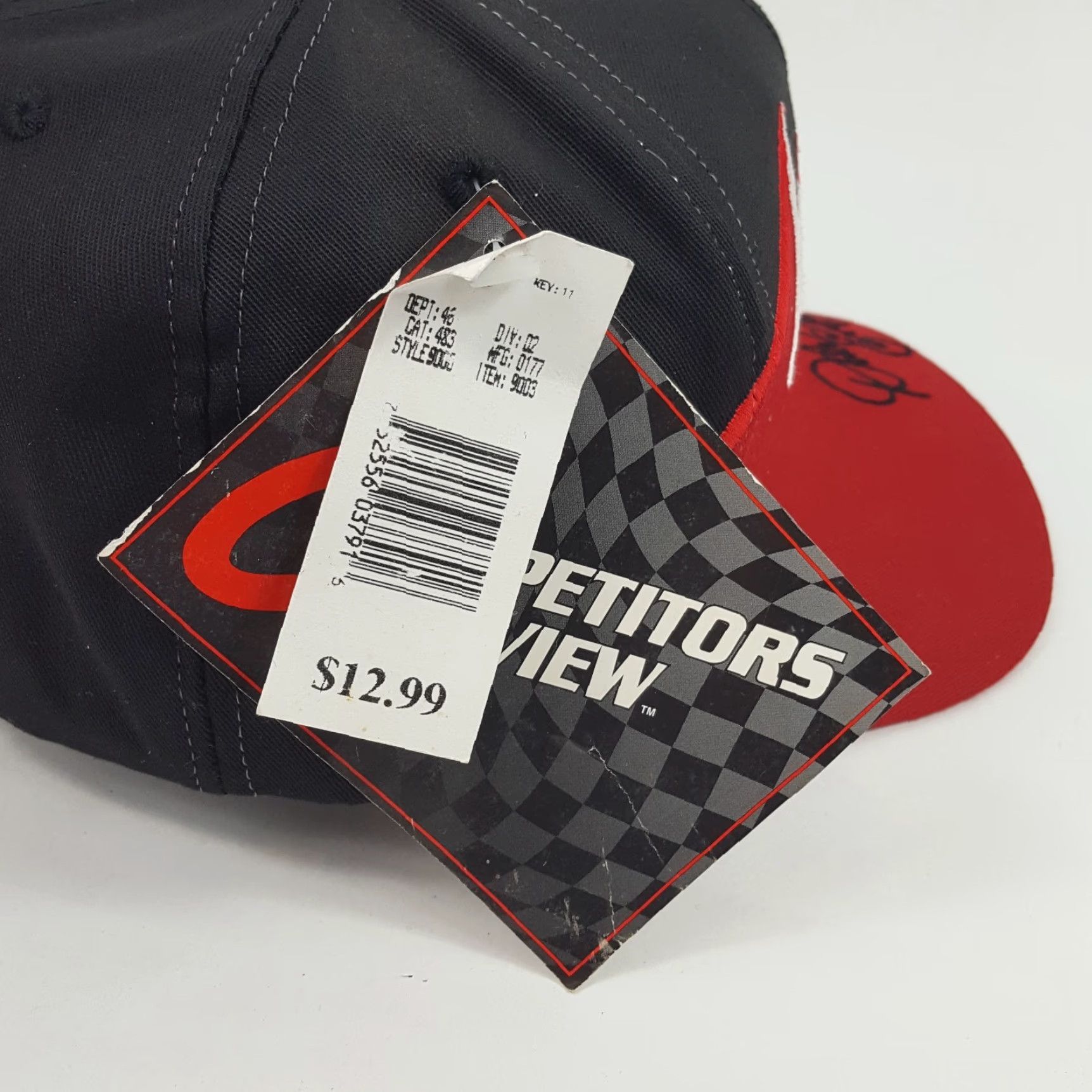 NASCAR VINTAGE NASCAR Dale Earnhardt Adjustable Snapback Baseball Cap Hat Red 2000s Mens Size ONE SIZE - 6 Thumbnail