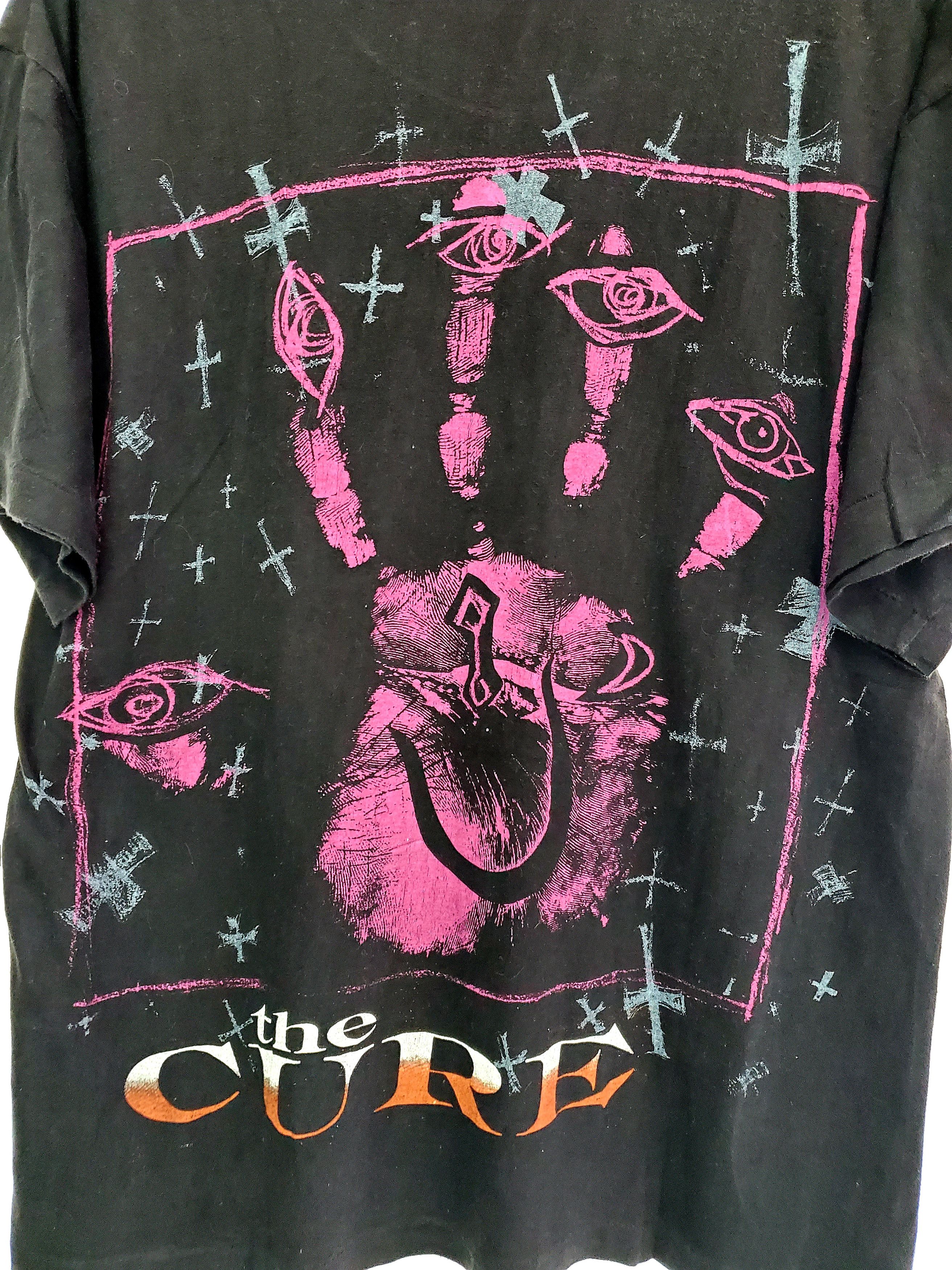 Band Tees Rare Vintage The Cure-80's Robert Smith Tshirt size Xl Size US XL / EU 56 / 4 - 4 Thumbnail