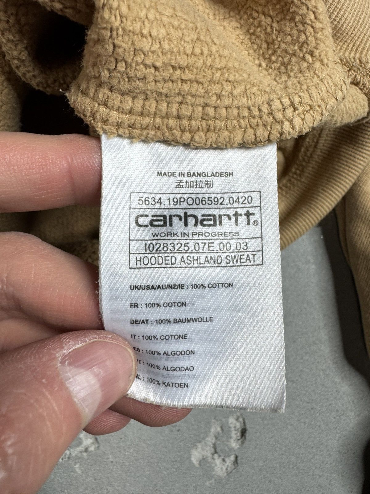 Carhartt × Carhartt Wip Carhartt hoodie Ashland sweat Size US XL / EU 56 / 4 - 6 Thumbnail