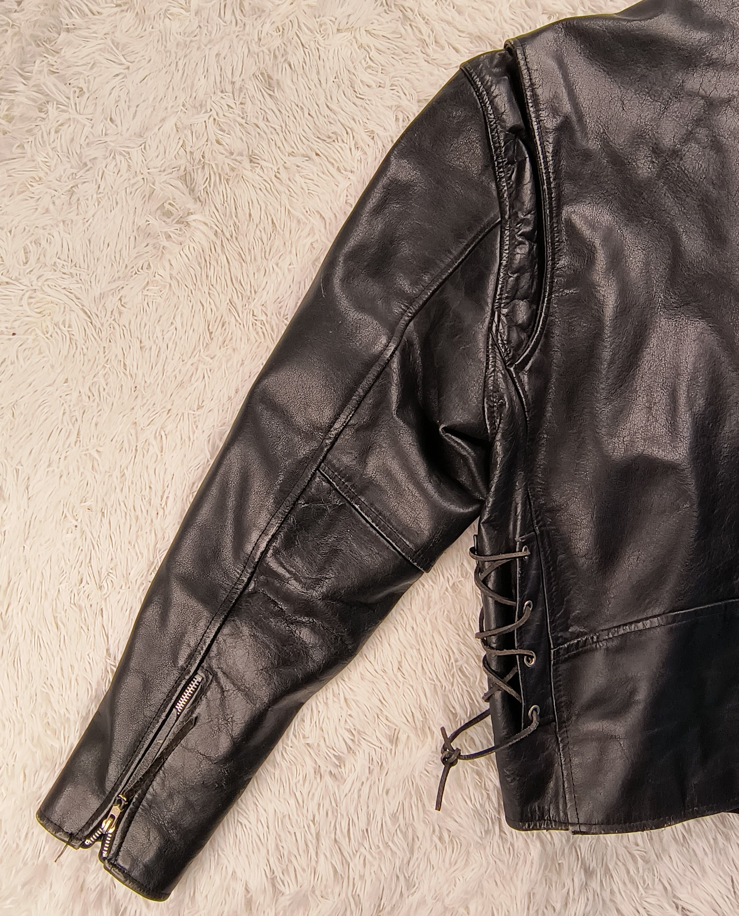Vintage Vintage Lucky leather jacket Size US M / EU 48-50 / 2 - 9 Thumbnail