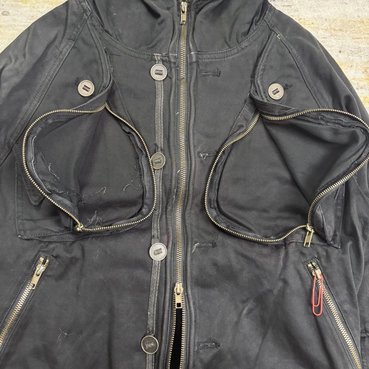 Le Grande Bleu (L.G.B.) 2000s Marquistone - Apocalypse Style Cargo Jacket Size US M / EU 48-50 / 2 - 12 Thumbnail