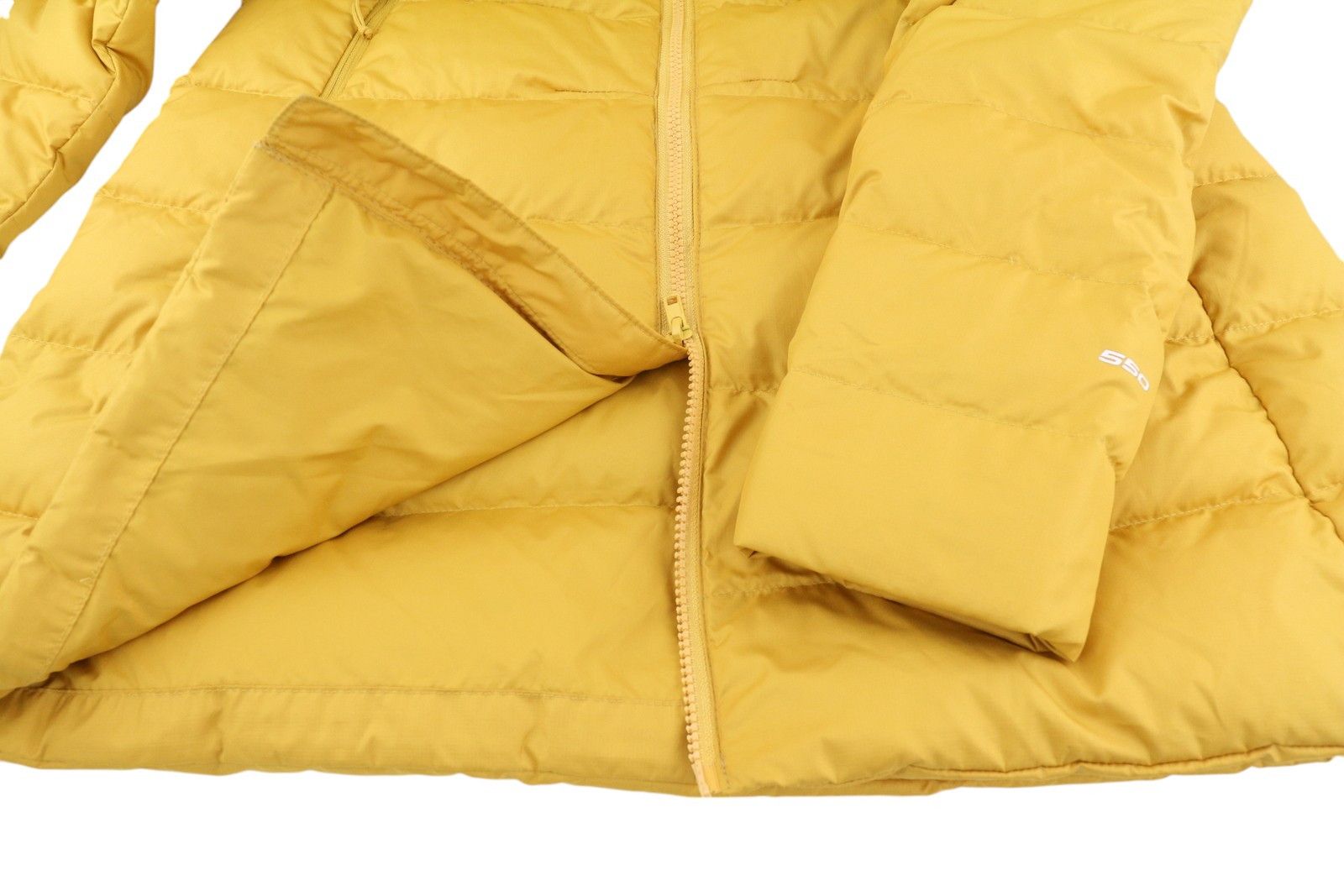 The North Face NEW ASHTON PARKA L Yellow 550 Down Insulated Quilted 83715 Size L / US 10 / IT 46 - 6 Thumbnail