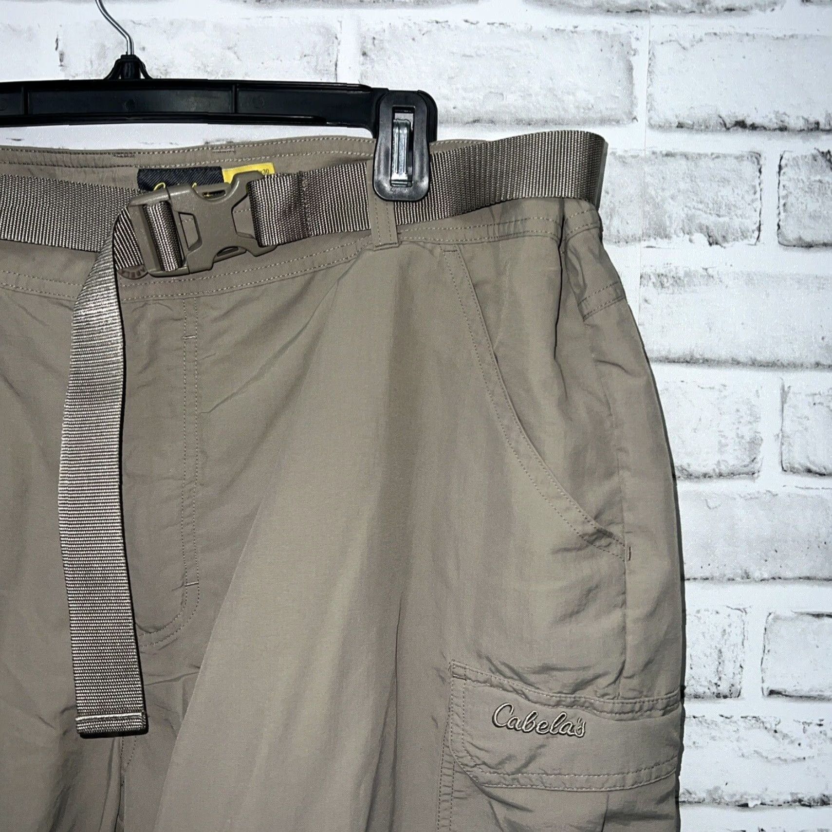 Vintage Cabela's Beige Hiking Pants Mens 42x30 Pants Beige 42 30 Hiking Mens Size US 42 / EU 58 - 2 Thumbnail