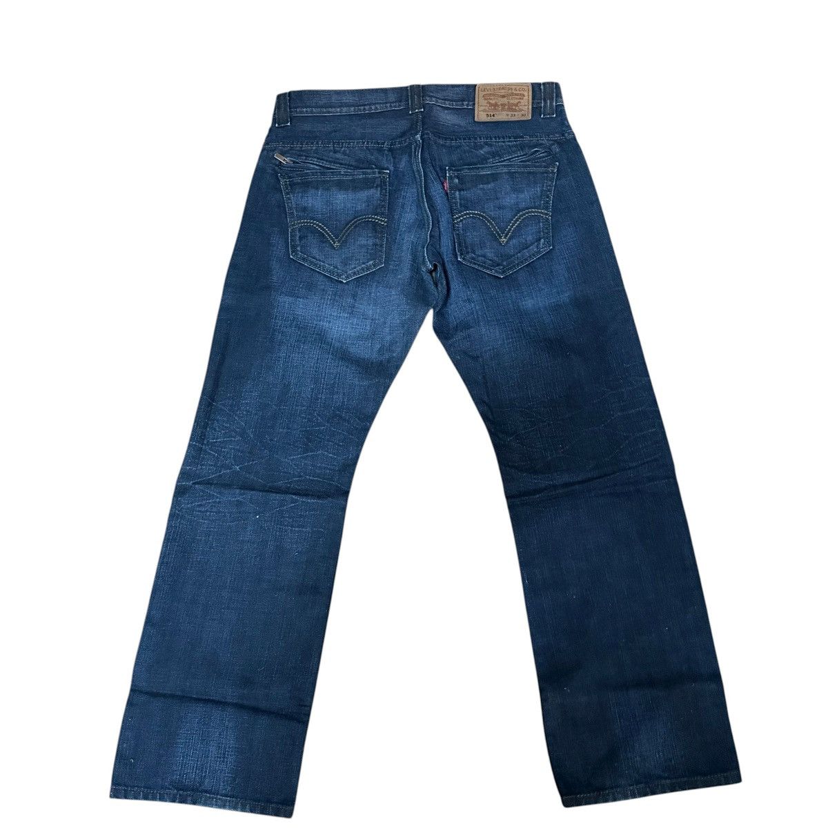 Levi's Levi’s 514 straight fit back zipper pocket jeans 33/30 Size US 33 - 4 Thumbnail