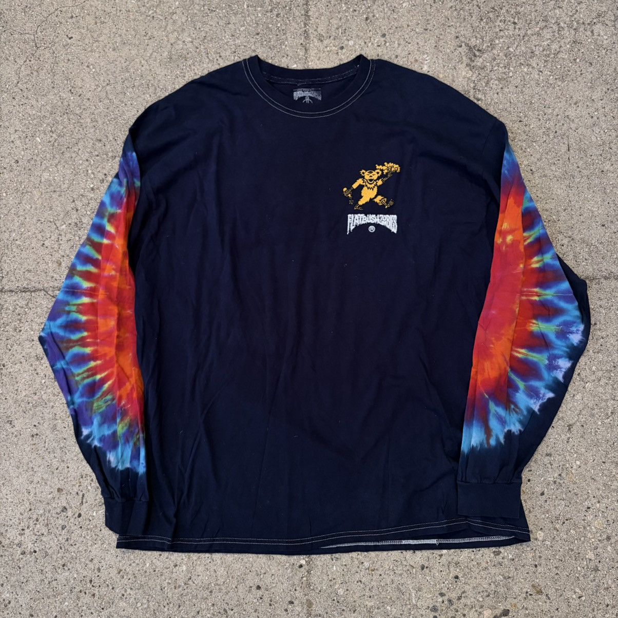 Flatbush Zombies Flatbush Zombies Vacation In Hell Tie Dye Long Sleeve Rare Size US XL / EU 56 / 4 - 1 Thumbnail