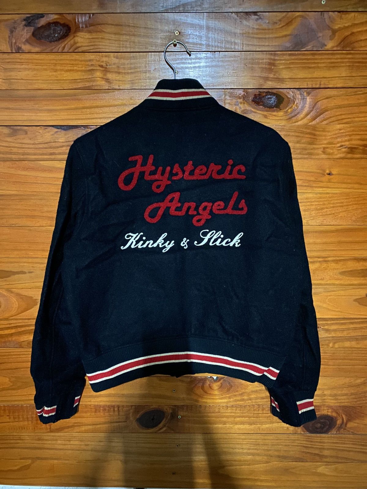 Hysteric Glamour Hysteric Glamour “Hysteric 666” Varsity Jacket Embroidered Size US M / EU 48-50 / 2 - 12 Thumbnail