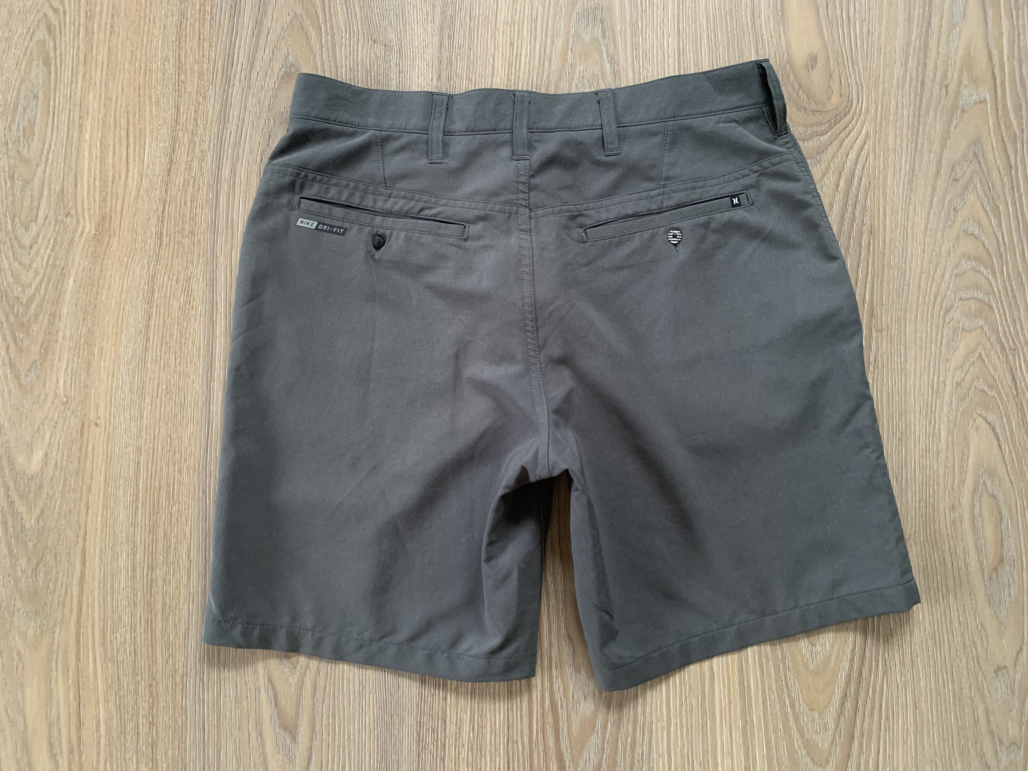 Hurley Hurley Performance Gray Chino Shorts Size US 32 / EU 48 - 3 Thumbnail