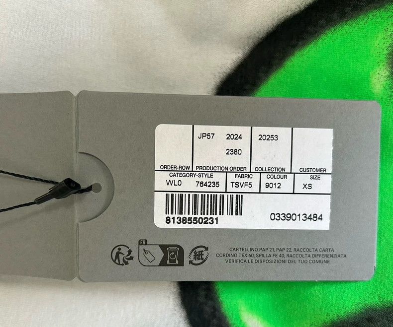 Balenciaga Balenciaga Spring and summer alien smiling face T-shirt, X Size US XS / EU 42 / 0 - 5 Thumbnail