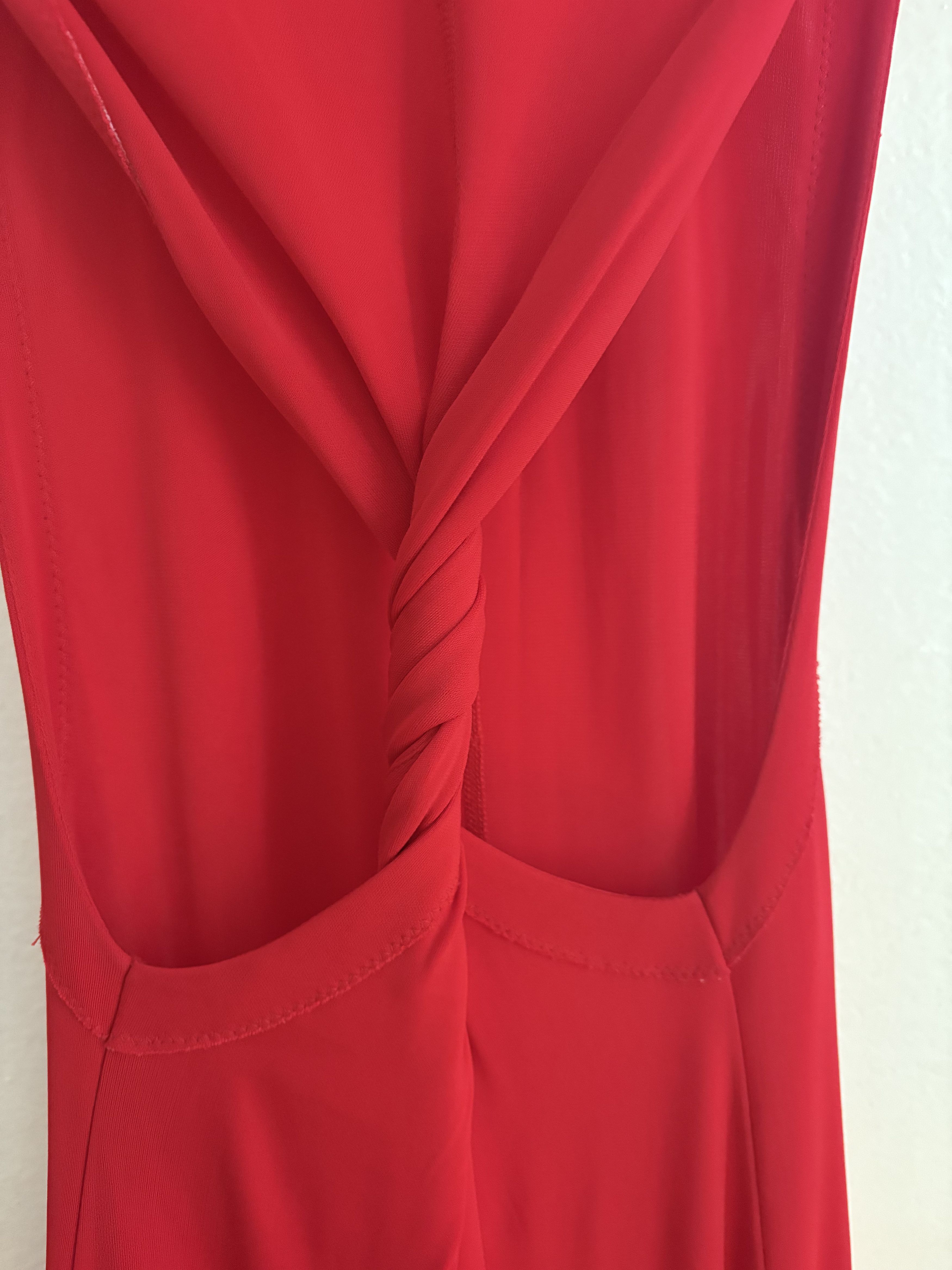 Commission Commission 2022 Red Dress - Size 2 (XS) Size S / US 4 / IT 40 - 3 Thumbnail
