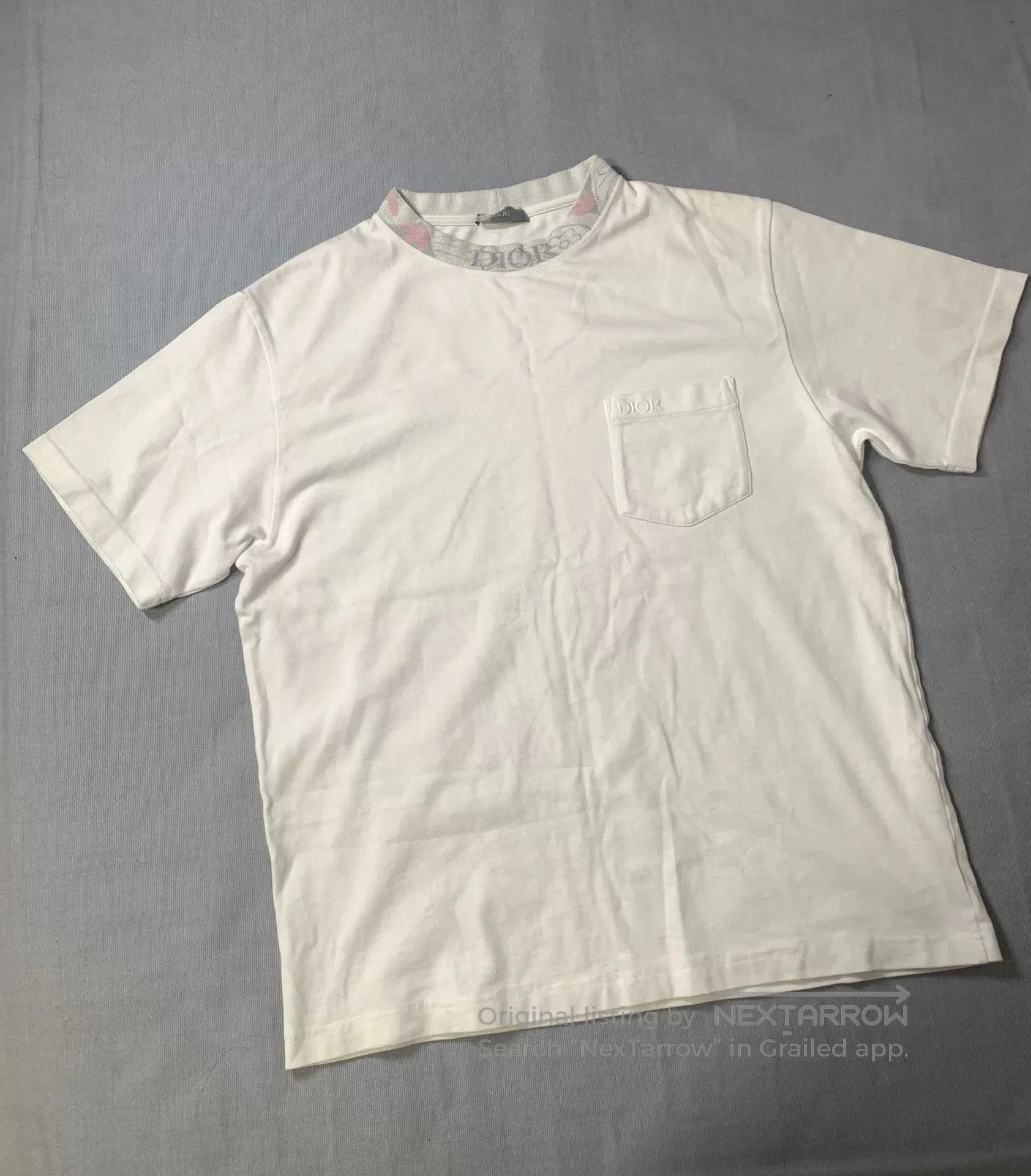 Dior Dior Floral Logo Collar Short. Size M / US 6-8 / IT 42-44 - 2 Thumbnail