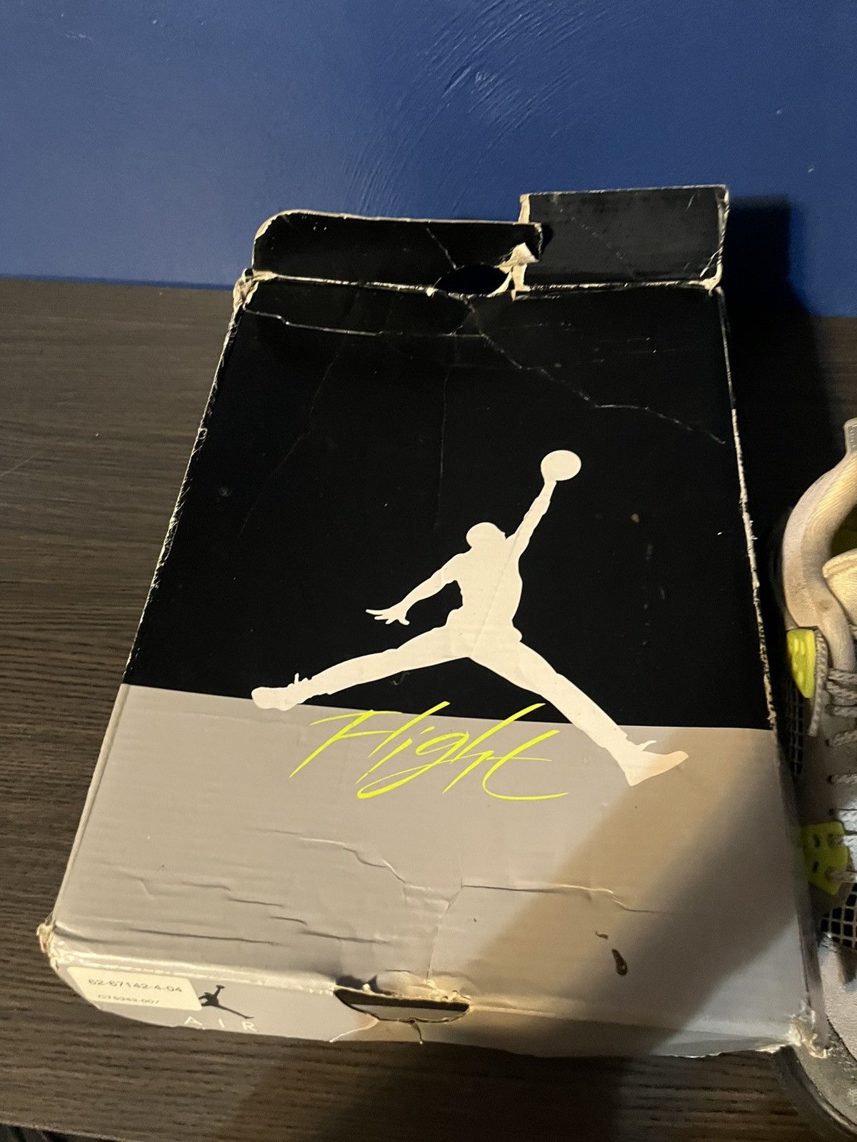Jordan Brand Jordan 4 GS Neon 95 Size US 7 / EU 40 - 9 Thumbnail