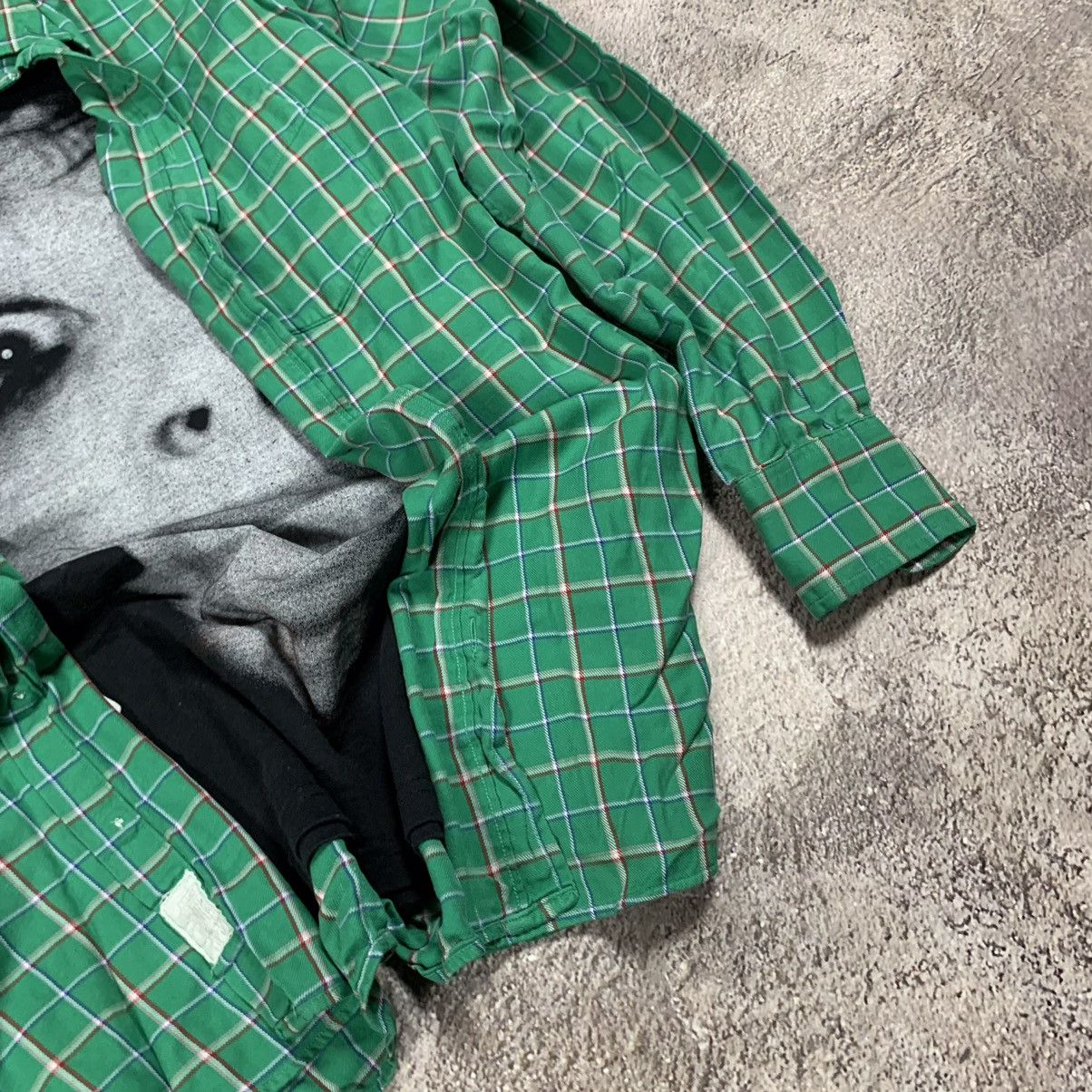 Flannel vintage flannel plaid shirt checkered streetwear 90s Y2K Size US L / EU 52-54 / 3 - 3 Thumbnail