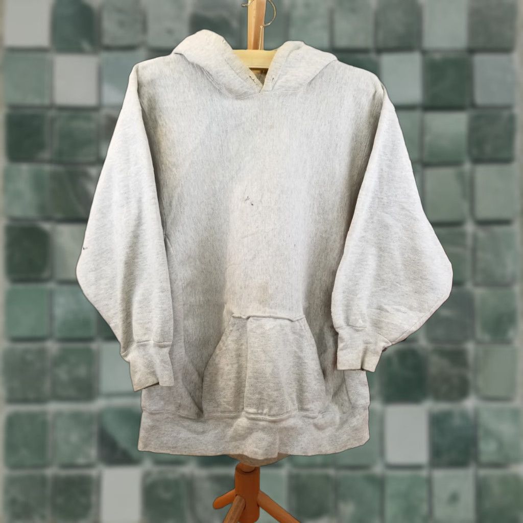 Vintage VINTAGE EPIC SPORTWEAR GRAY REVERSE WEAVE HOOD SWEATSHIRT M FEATURES: 80s STYLE, MEDIUM, MEN, PULLOVER HOODIE Size US M / EU 48-50 / 2 - 1 Thumbnail
