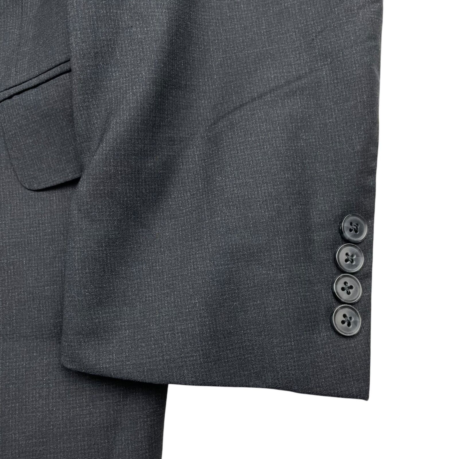 Peter Millar Peter Millar Men’s NanoLuxe 100% Wool 2-Button Suit Gray• 50 Size 50L - 4 Thumbnail