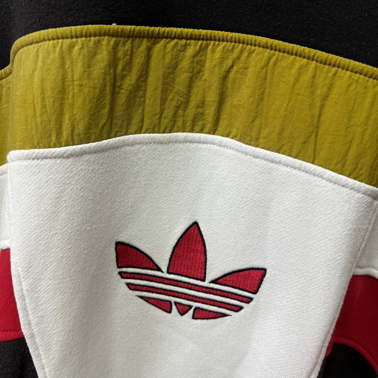 Adidas Adidas 90s Team Big Logo 1/4 Zip Sweatshirt Vintage y2k Size US L / EU 52-54 / 3 - 18 Thumbnail