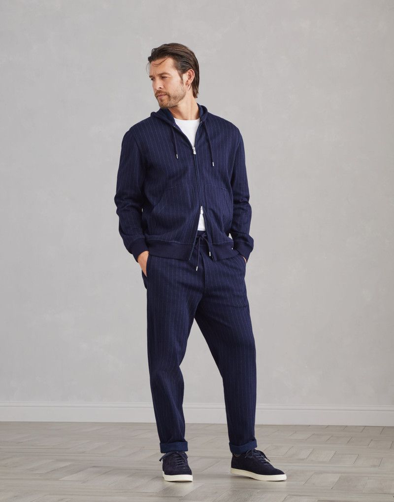 Brunello Cucinelli o1w1db10326 Pant in Medium Blue Size US 30 / EU 46 - 3 Thumbnail