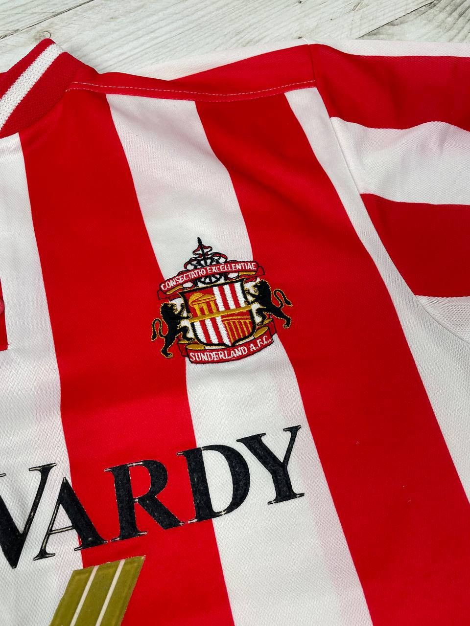 Asics Vintage Asics Sunderland 1999 2000 Home Soccer Shirt Jersey Size US M / EU 48-50 / 2 - 8 Thumbnail