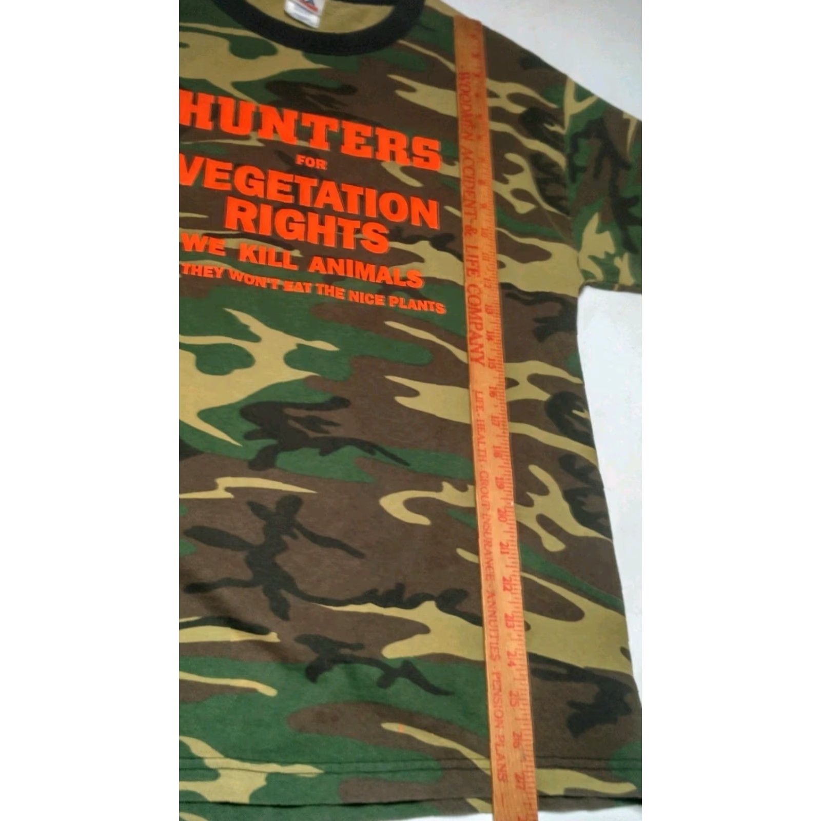 Vintage VINTAGE Woodland Camo Shirt Men Large Camouflage Knit Cotton Alstyle Apparel Hunter Theme 90s? (If applicable) Size US L / EU 52-54 / 3 - 4 Thumbnail