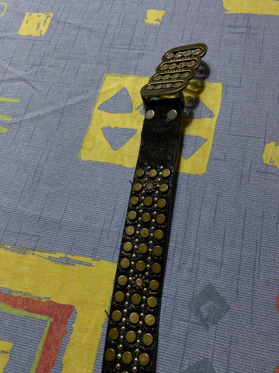 Japanese Brand Y2K Vintage Belt Punk Stars Japanese Hysteric Glamour Style Size ONE SIZE - 6 Thumbnail