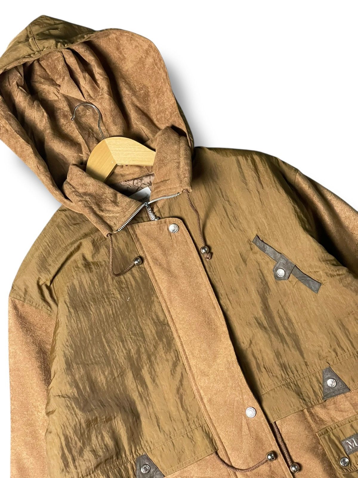 Japanese Brand × Other × Vintage MACHERIE Japanese Brand Hooded Jumper Coat (134) Size US S / EU 44-46 / 1 - 2 Thumbnail