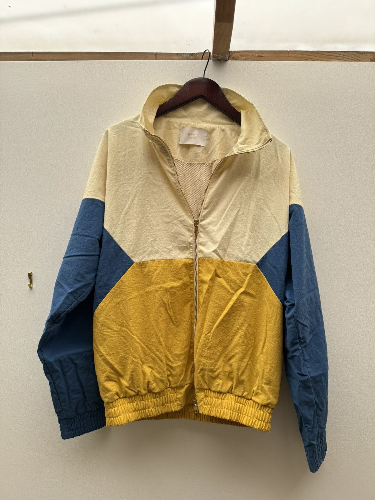image of Aime Leon Dore Track Jacket in Cream, Men's (Size Small)