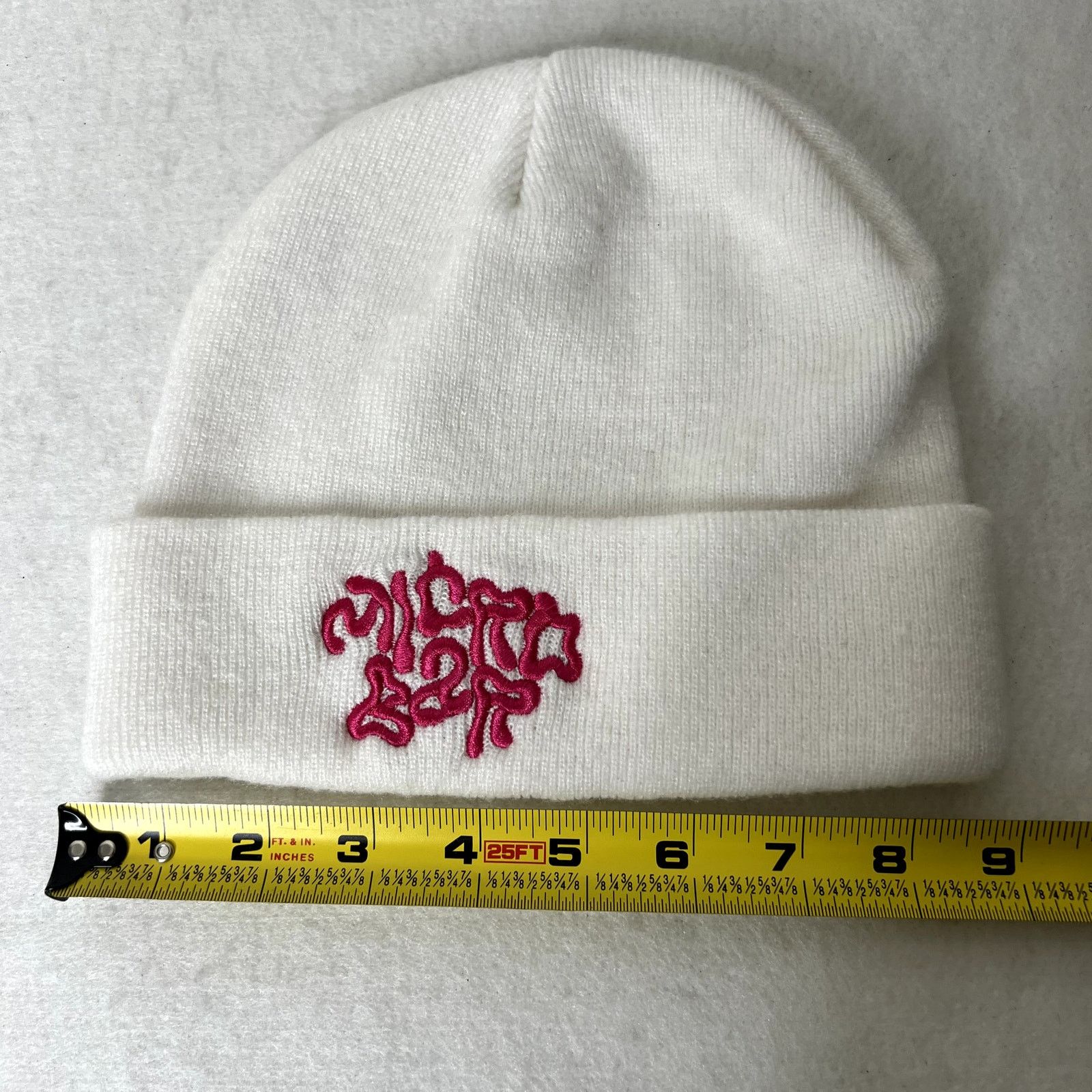 Other Micro Bar White Beanie Hat Size ONE SIZE - 4 Thumbnail