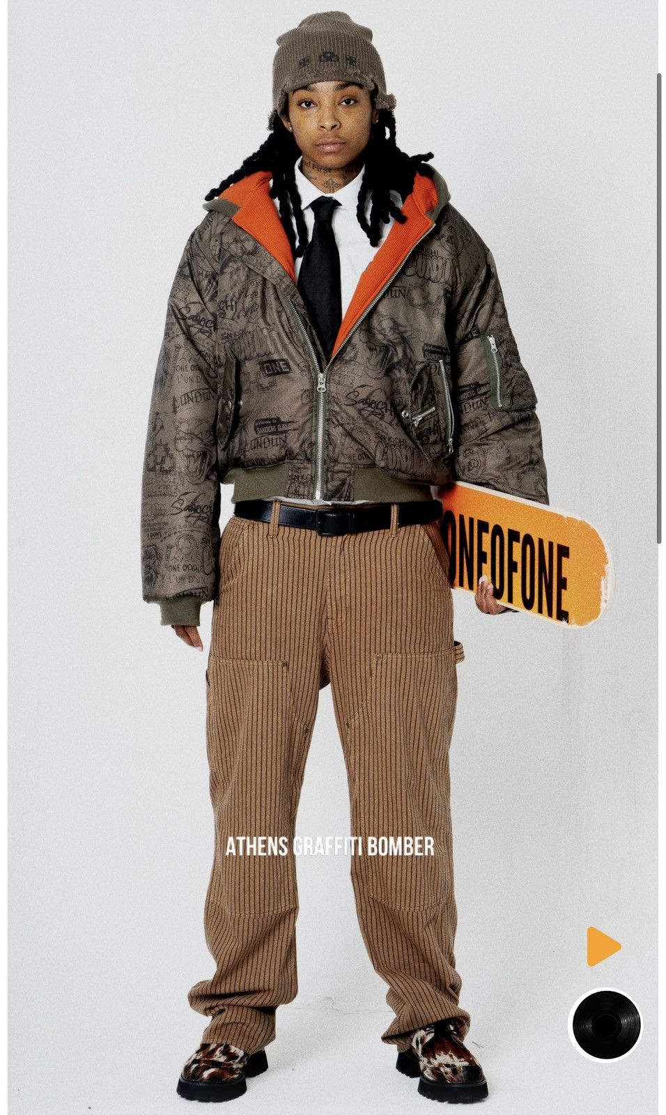 Other ONEOFONE ATHENS GRAFFITI BOMBER Size US XL / EU 56 / 4 - 2 Thumbnail