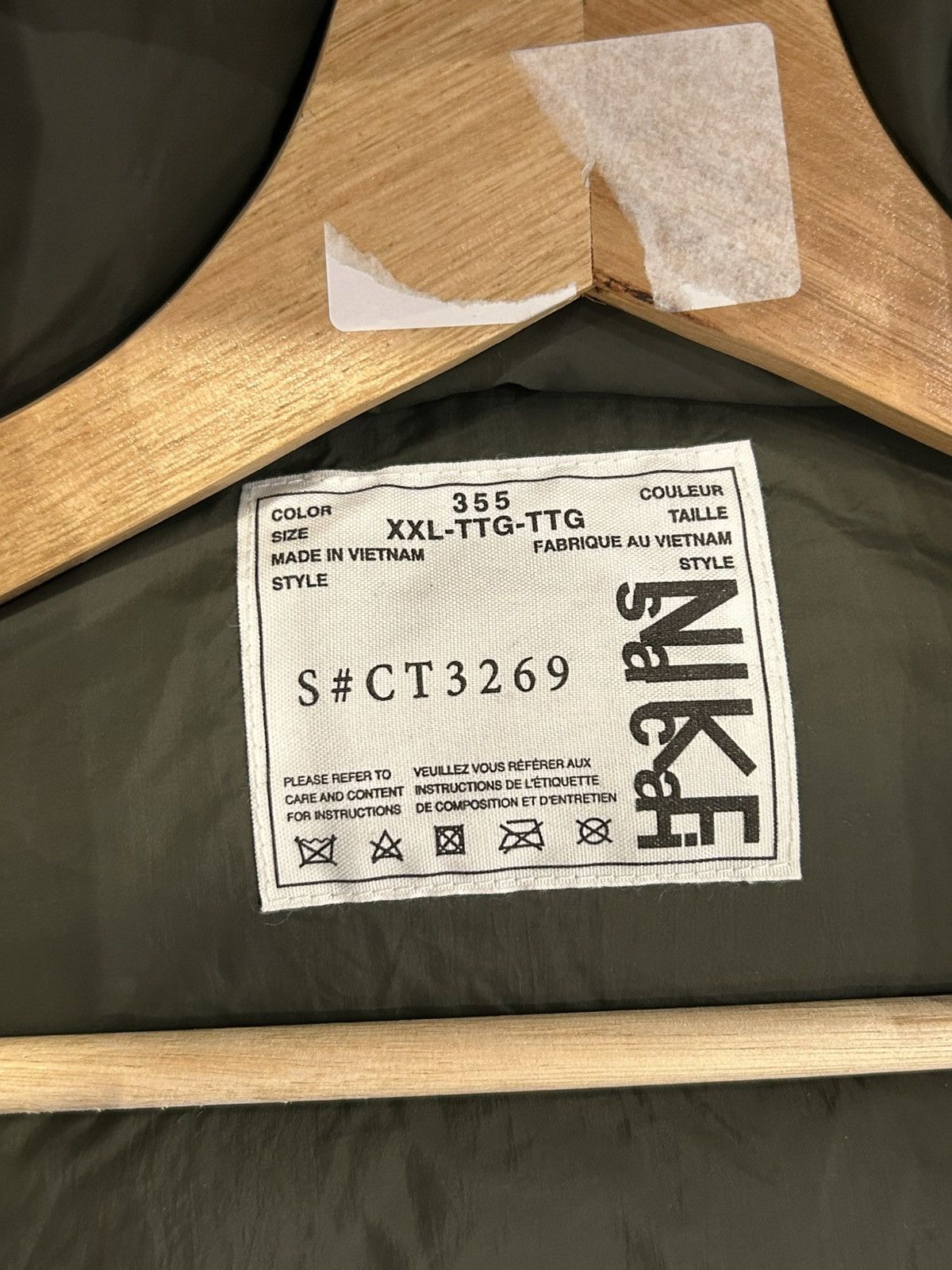 Nike × Sacai Nike X Sacai NRG Down Parka Size US XXL / EU 58 / 5 - 5 Thumbnail
