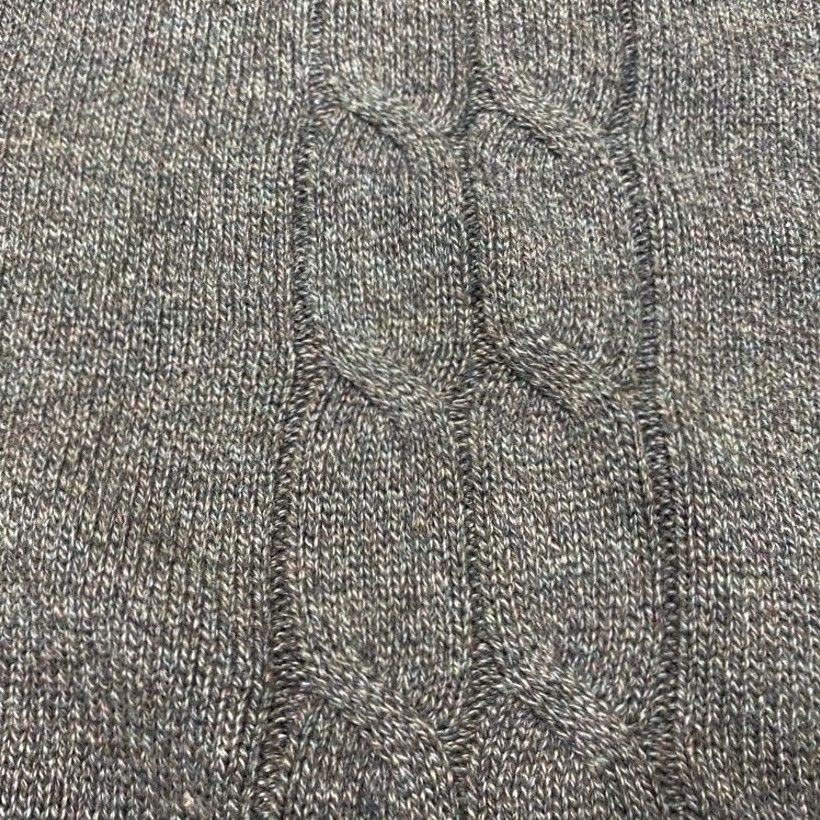 Lyle & Scott LYLE & SCOTT Scotland Crew Neck Sweater Mens XL Cable Knit 100% Combed Cotton Size US XL / EU 56 / 4 - 6 Thumbnail