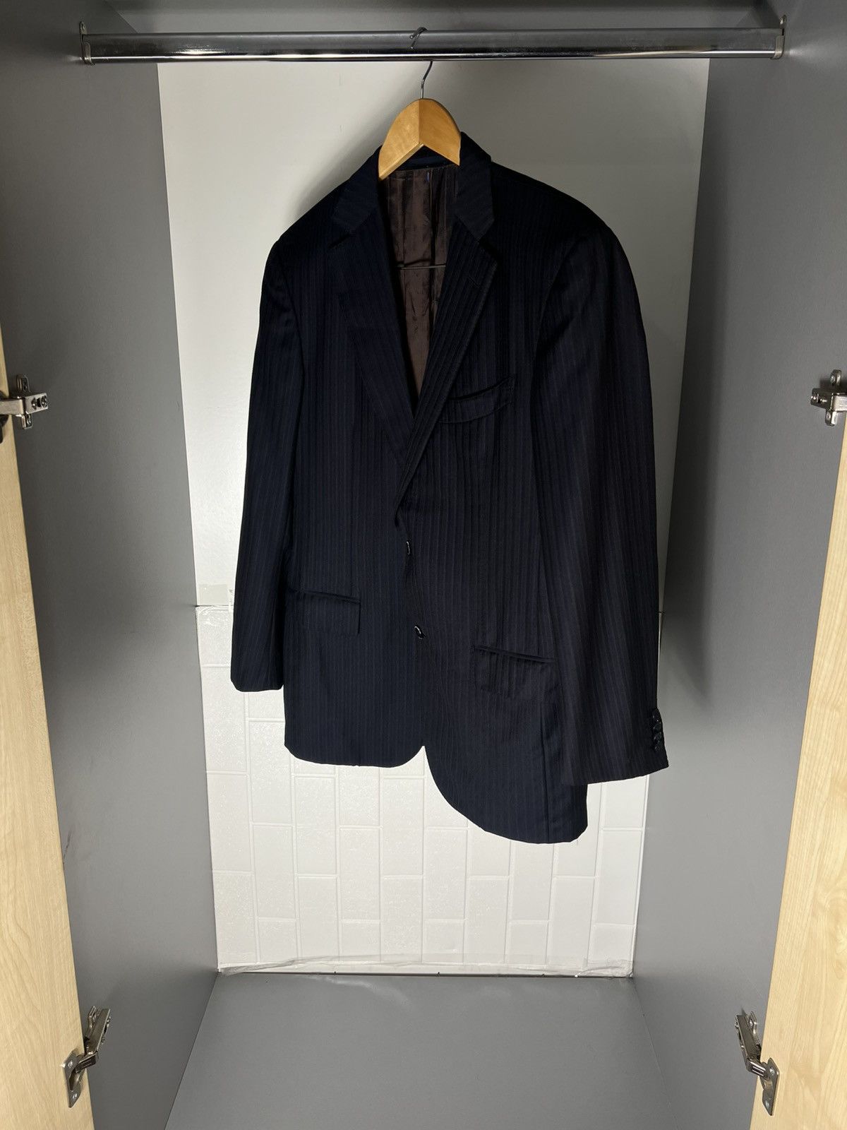 Ermenegildo Zegna VINTAGE ERMENEGILDO Z ZEGNA ITALIAN DESIGNER BLAZER CASUAL Size 50R - 16 Thumbnail