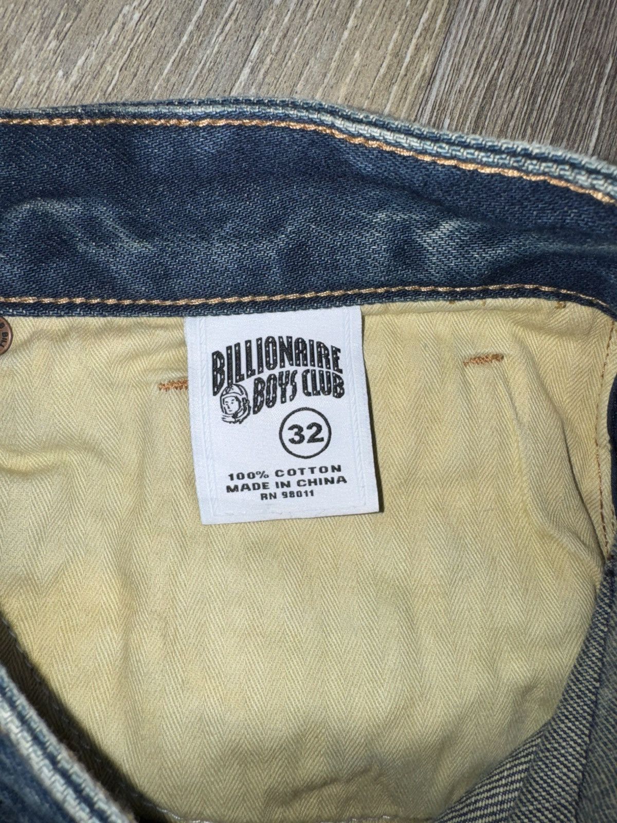 Billionaire Boys Club Billionaire Boys Club BB Distressed Fit Jeans Size US 32 / EU 48 - 8 Thumbnail