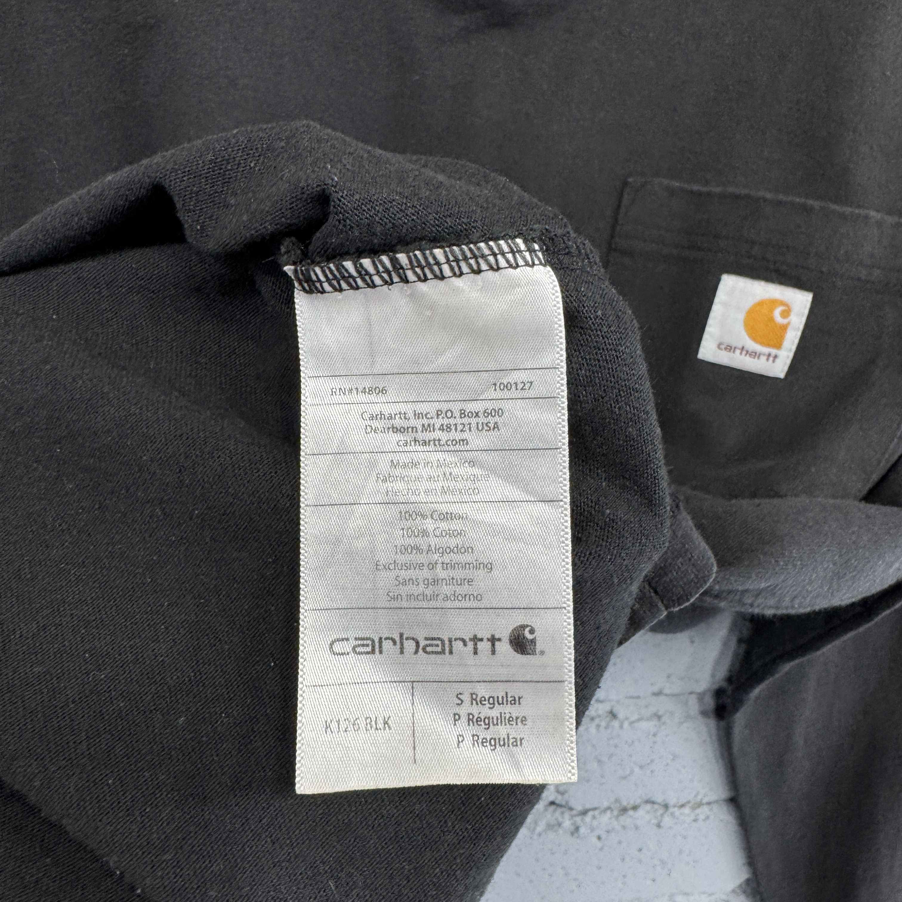Carhartt Carhartt WIP Pocket Tshirt Long Sleeve Size US S / EU 44-46 / 1 - 9 Thumbnail