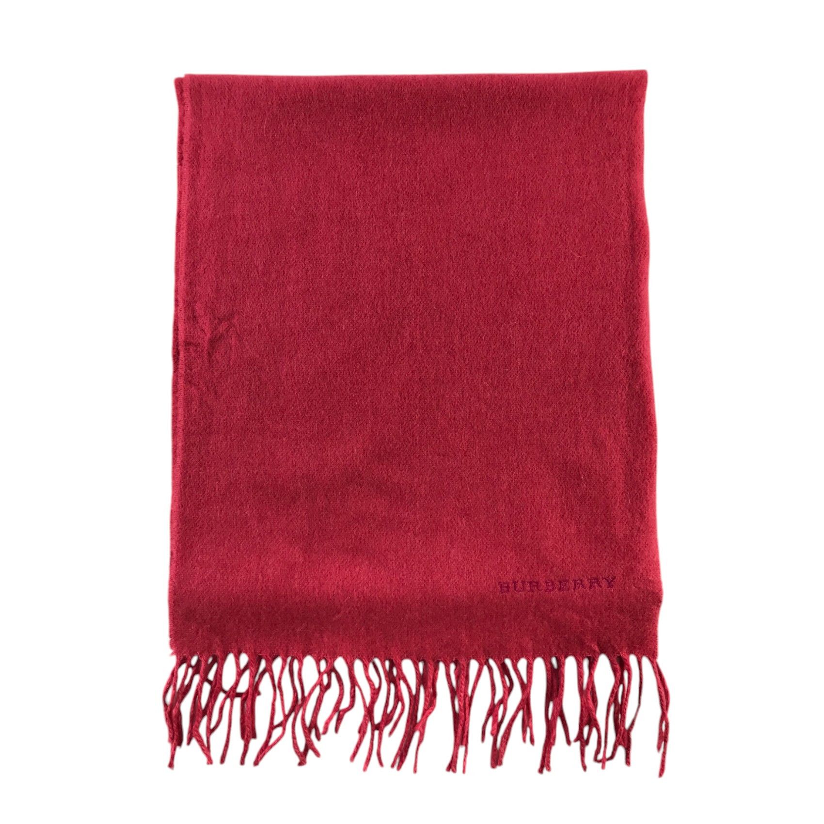 Burberry × Vintage Burberry Scarf / Muffler / Neckwear - WW1828 Size ONE SIZE - 2 Thumbnail