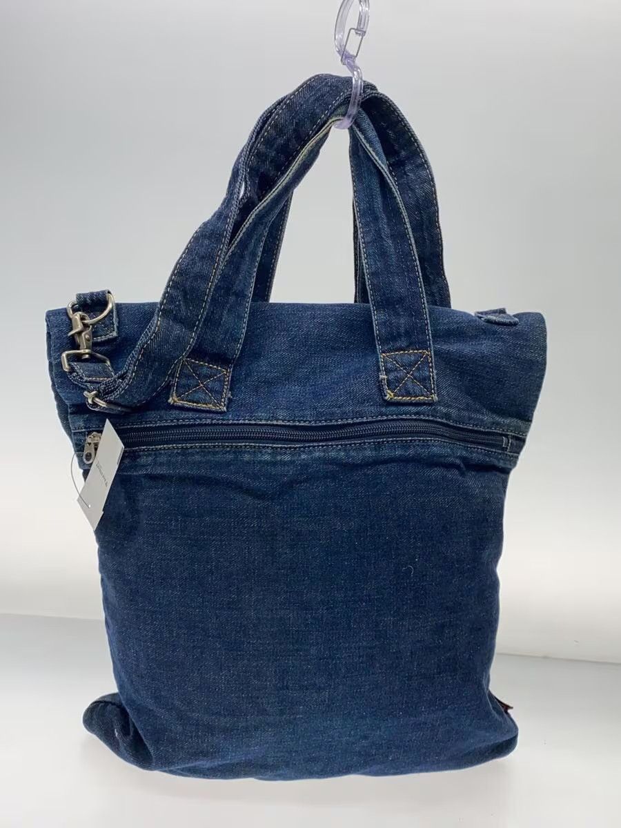 Hysteric Glamour Patchwork Logo Denim Shoulder Bag Size 26 - 3 Thumbnail