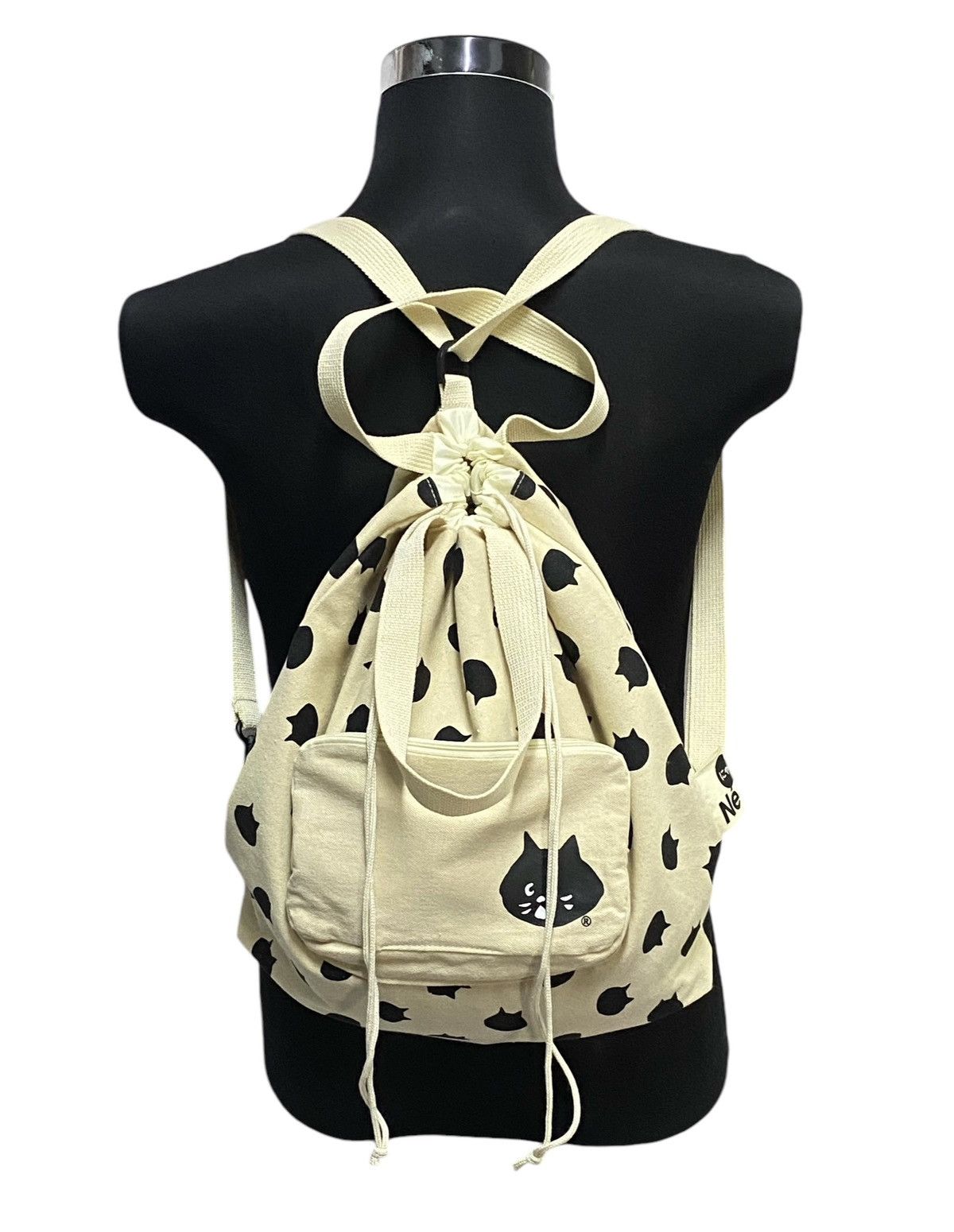 Issey Miyake Ne-Net By Issey Miyake Drawstring Bagpack/Tote Bag Size ONE SIZE - 1 Thumbnail