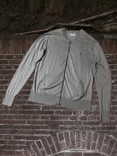 Allsaints × Vintage Allsaints forram zip cardigan distressed oversized fit Size US L / EU 52-54 / 3 - 1 Thumbnail