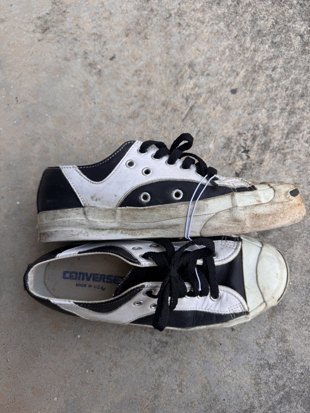 Converse Converse Jack Purcell 90s Leather Made In USA Size US 6.5 / IT 36.5 - 8 Thumbnail