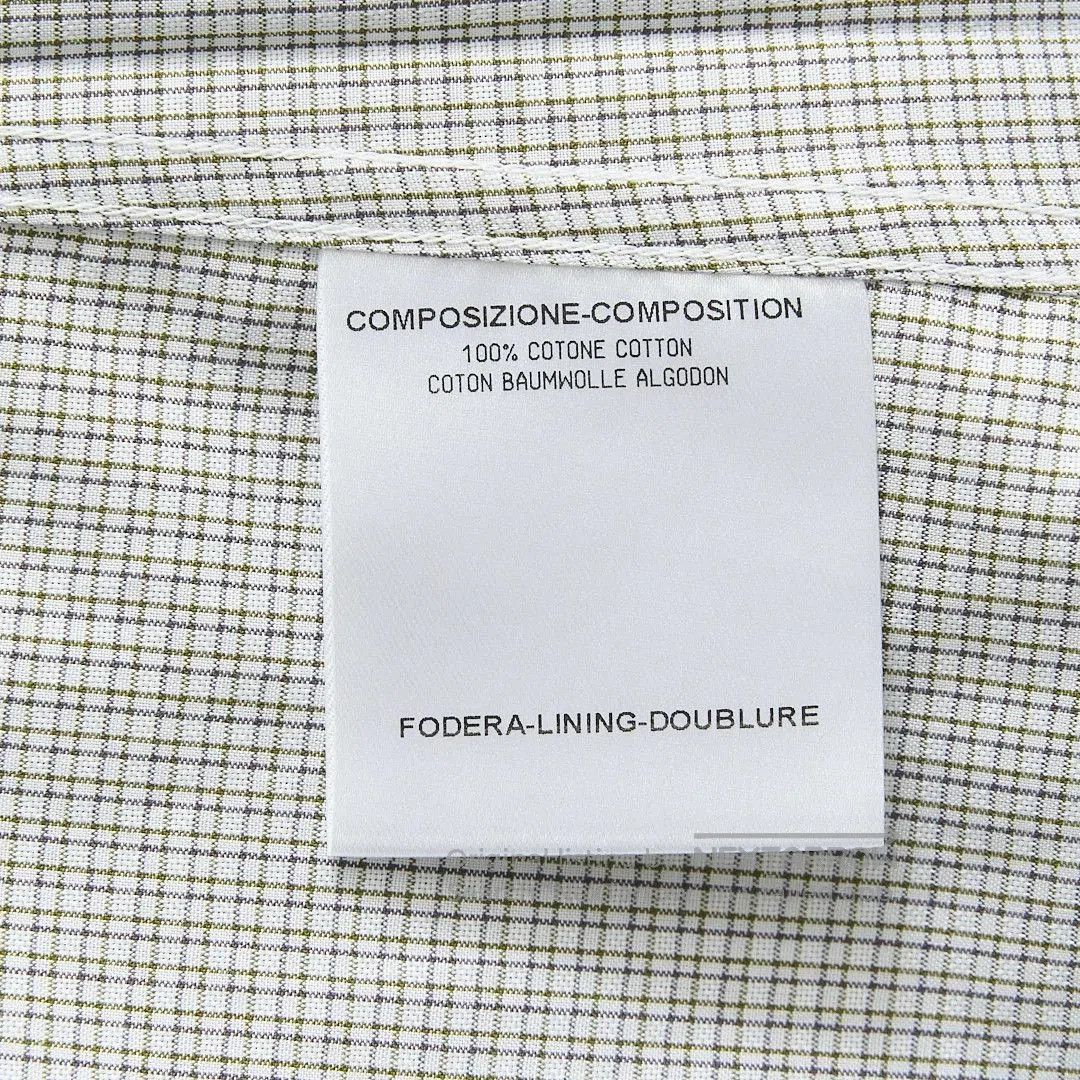Saint Laurent Paris Saint Laurent Men's Logo Plaid Shirt. Size US M / EU 48-50 / 2 - 7 Thumbnail