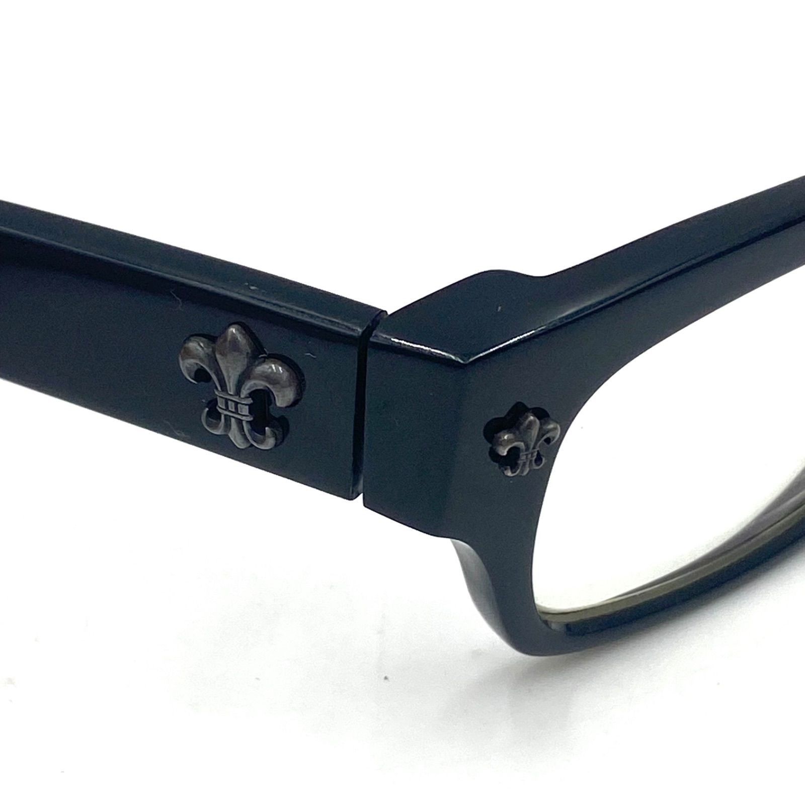 Chrome Hearts CHROME HEARTS DRILLED Eyeglasses Black 53□18-141 Size ONE SIZE - 6 Thumbnail