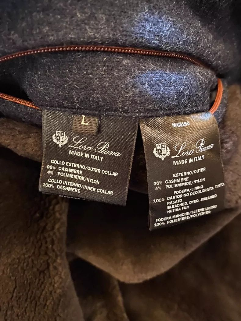 Loro Piana LORO PIANA Cashmere coat Size US L / EU 52-54 / 3 - 8 Thumbnail