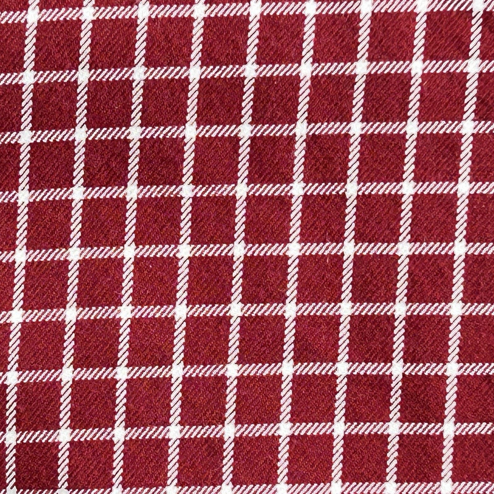 J.Crew J Crew Men's Sz L Red White Lines Squares Long Sleeve Shirt Size US L / EU 52-54 / 3 - 6 Thumbnail