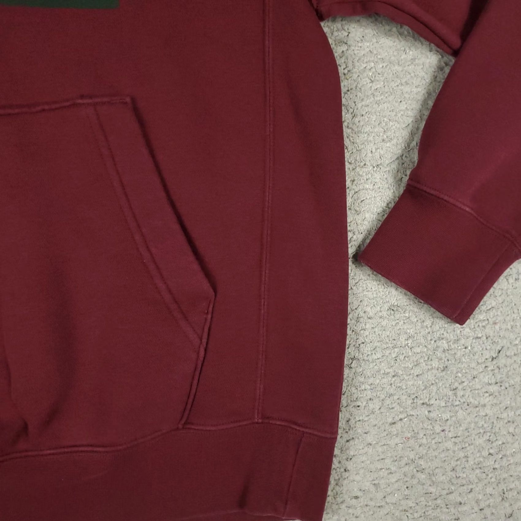 Nike Nike Hoodie Mens Size S Burgundy Pullover Sweatshirt Mock Neck Logo Swoosh Size US S / EU 44-46 / 1 - 6 Thumbnail