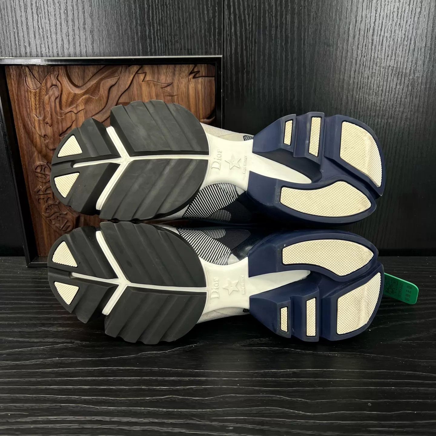 Dior DIOR D-Connect Navy Blue 38 Women's Near New Size US 7.5 / IT 37.5 - 7 Thumbnail