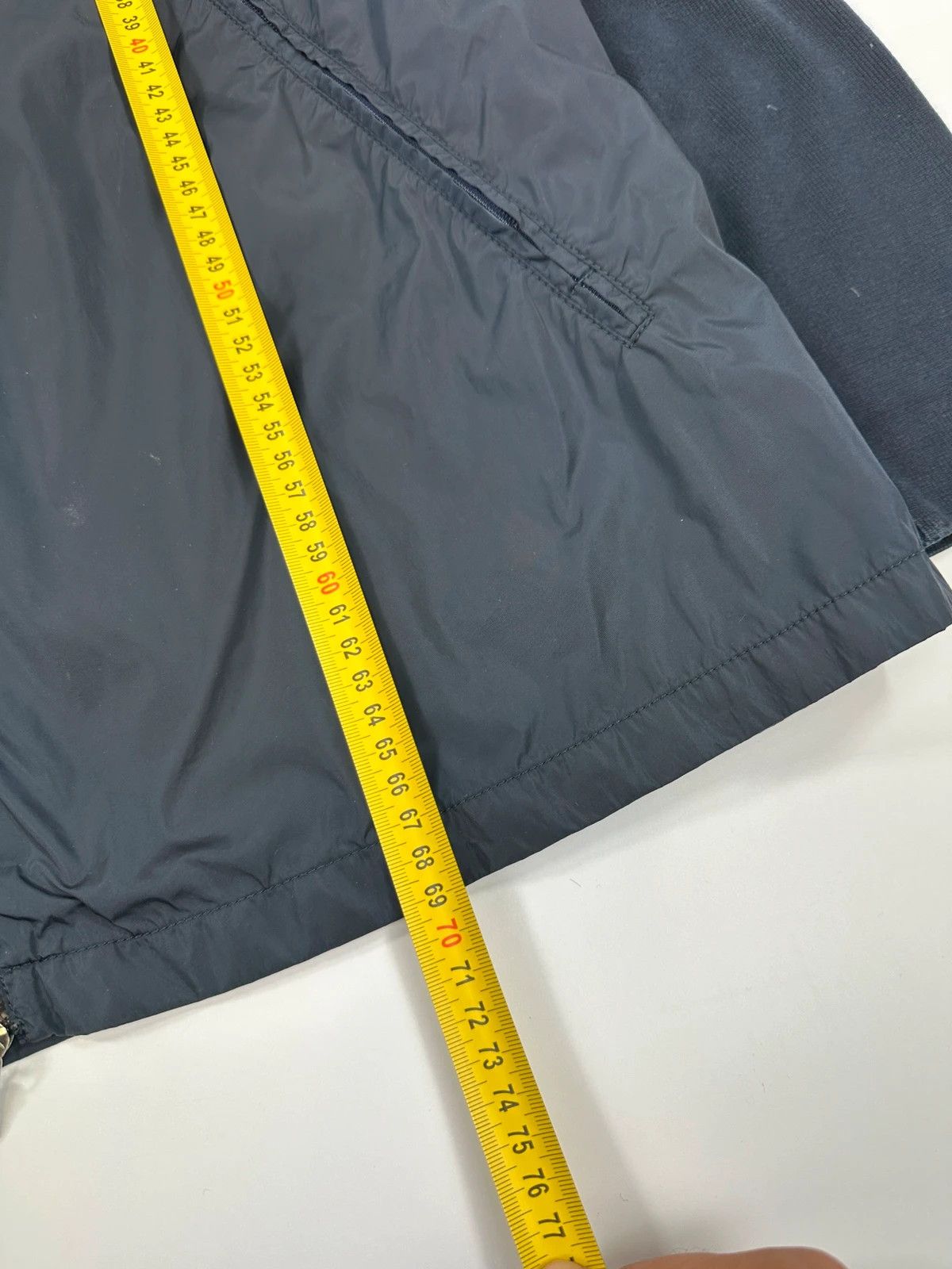 Prada Prada Milano SS2002 Navy Blue Hybrid Cotton & Nylon Jacket Size US L / EU 52-54 / 3 - 8 Thumbnail